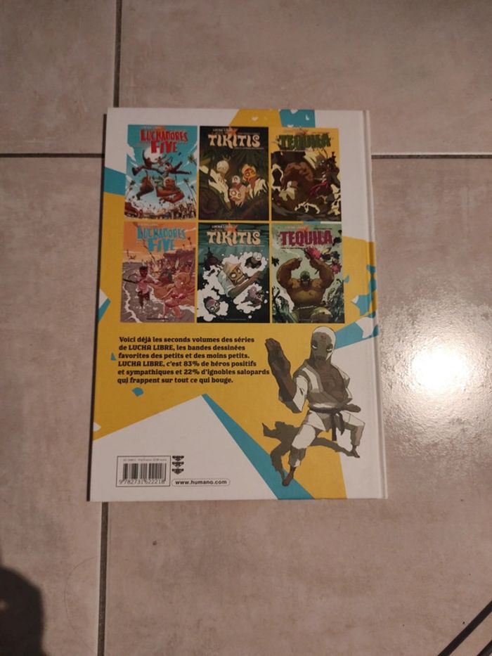 Luchadores Five tome 2 - photo numéro 2