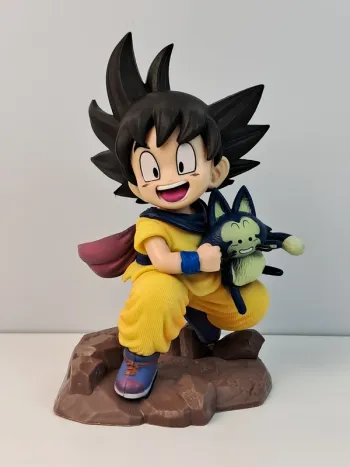 Figurine Son Goku avec Puerh de Dragon Ball