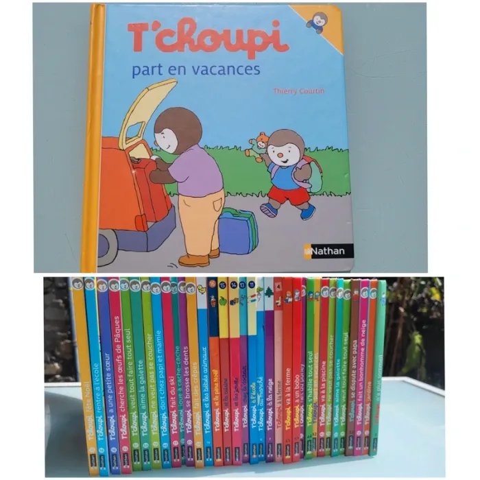 Livre T'choupi, l'ami des petits, tome 42 🧳T'choupi part en vacances 🧳