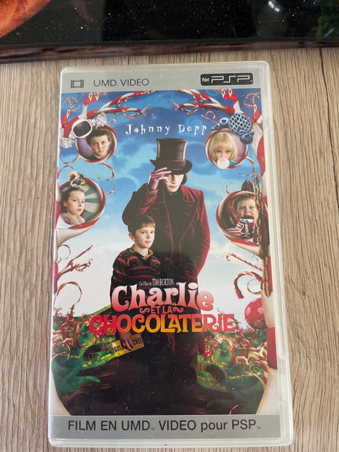 Film, PSP, Charly et la chocolaterie