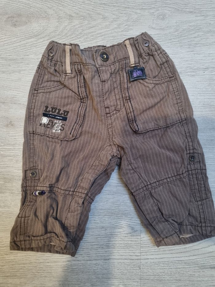 Pantalon taille 6 mois de sergent major tres bonne etat