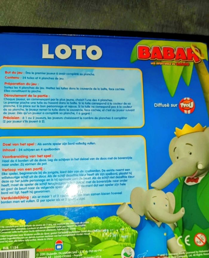 Loto Babar - photo numéro 3