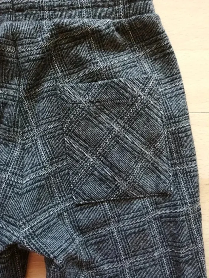 Pantalon gris à carreaux Kiabi 3 ans - photo numéro 6