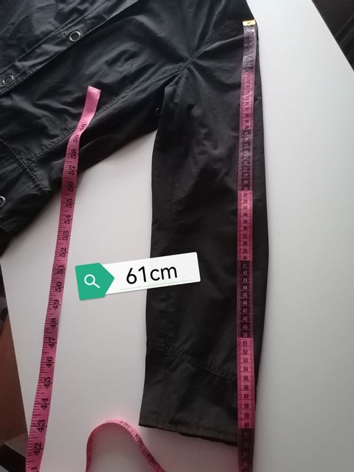 Trench noir Camaïeu 40 - photo numéro 11