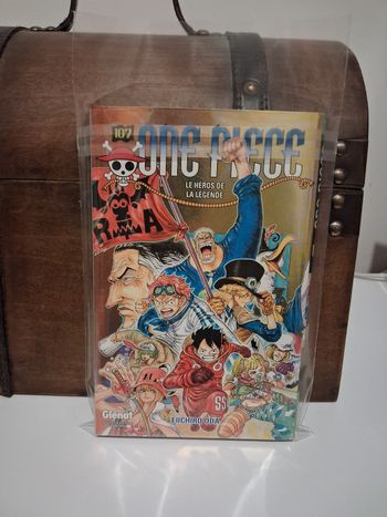 Manga One Piece tome 107 jaquette collector brillant premier tirage