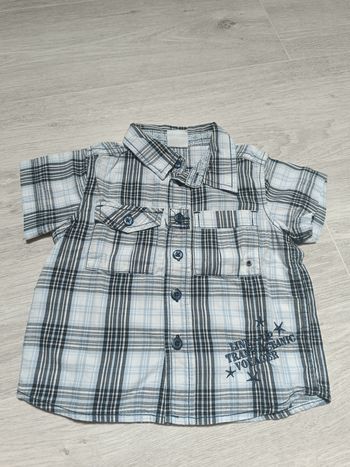 Chemisette à rayures taille 24 mois