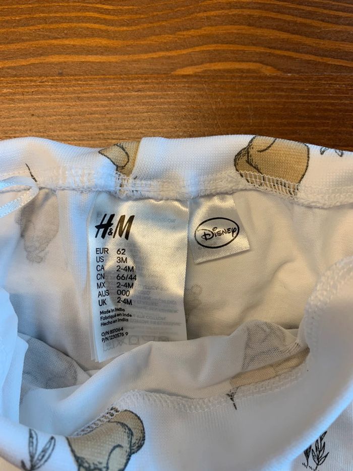 Ensemble bodie + short Winnie l’ourson - photo numéro 4