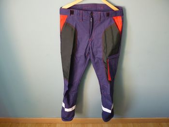 pantalon bricolage homme M 42 qualité professionnelle bleu marine neuf sous blister