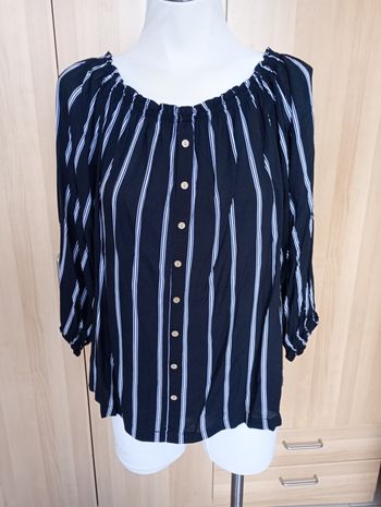 Blouse lignée