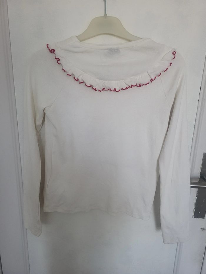 T-shirt blanc Sergent Major Taille 11 ans - photo numéro 2