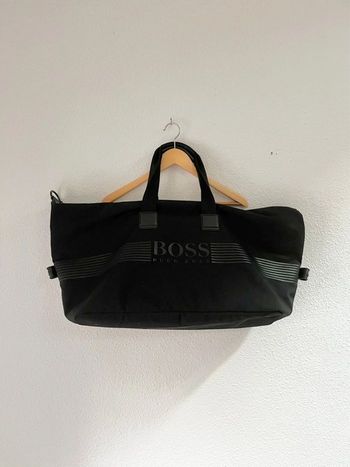 Sac de voyage noir Hugo Boss