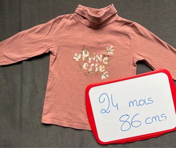 Sous pull TAO 24 mois