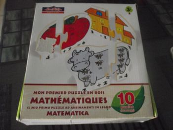 Puzzles bois mathématiques