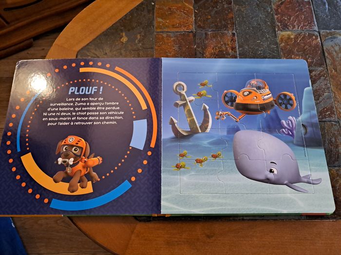 Grand livre Puzzle Pat patrouille - photo numéro 6