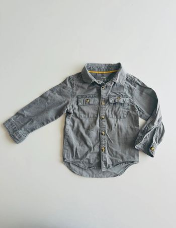 Chemise manches longues garçon - 9/12 mois - Mini Rebel