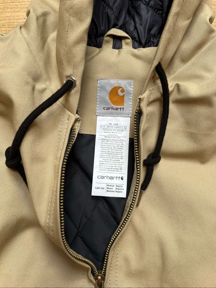 Carhartt Activ Jacket Beige Taille M - photo numéro 5