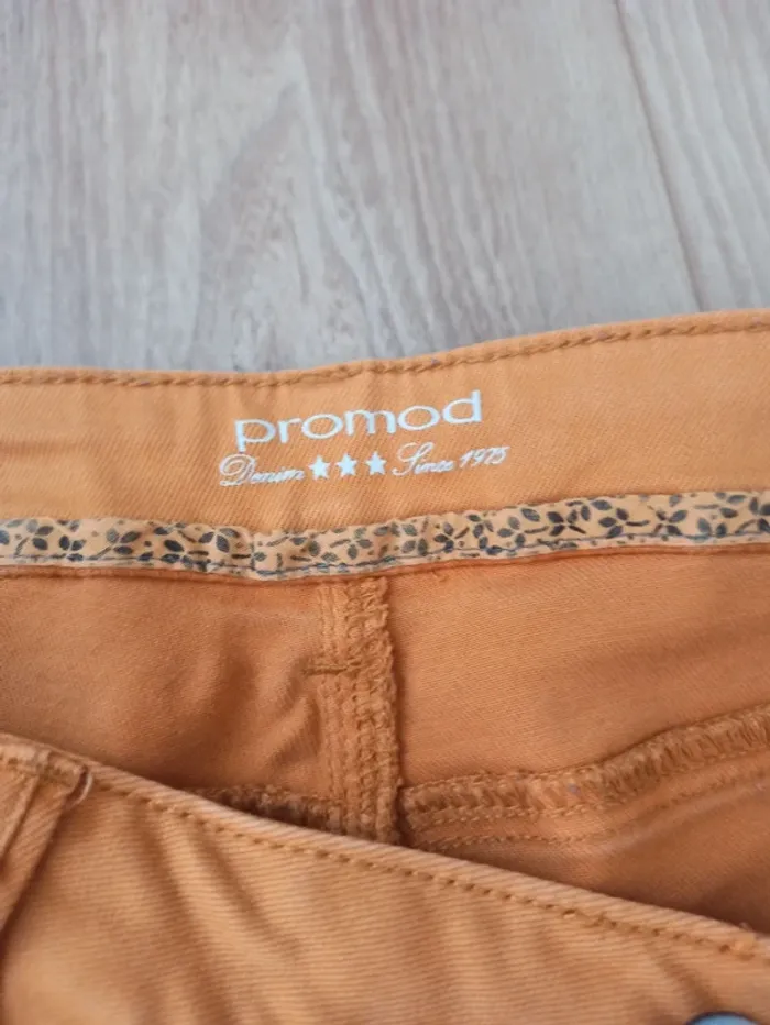Pantalon slim moutarde - photo numéro 6