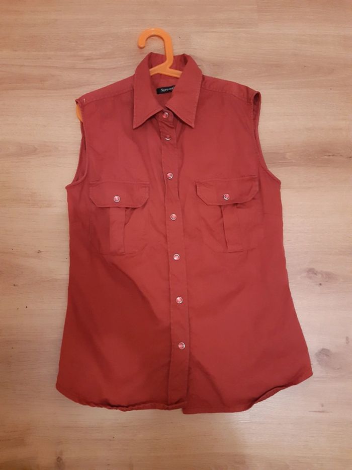Chemise manche courte femme taille 36 - photo numéro 3