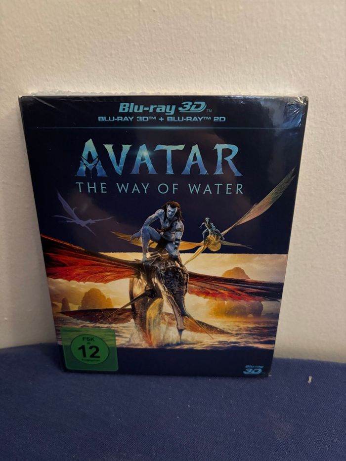 Avatar la voie de l'eau Blu-ray 2D 3D VF Neuf sous blister