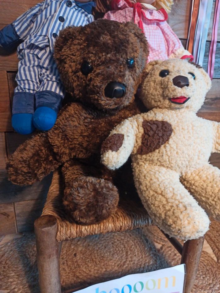 peluche bonne nuit les petits vintage tbe - photo numéro 4
