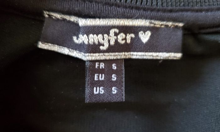 Joli top soirée chic noir métallisé Jennyfer S - photo numéro 7