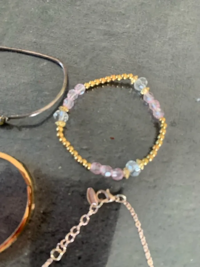 Lot de 5 bracelets fantaisie femme - photo numéro 3