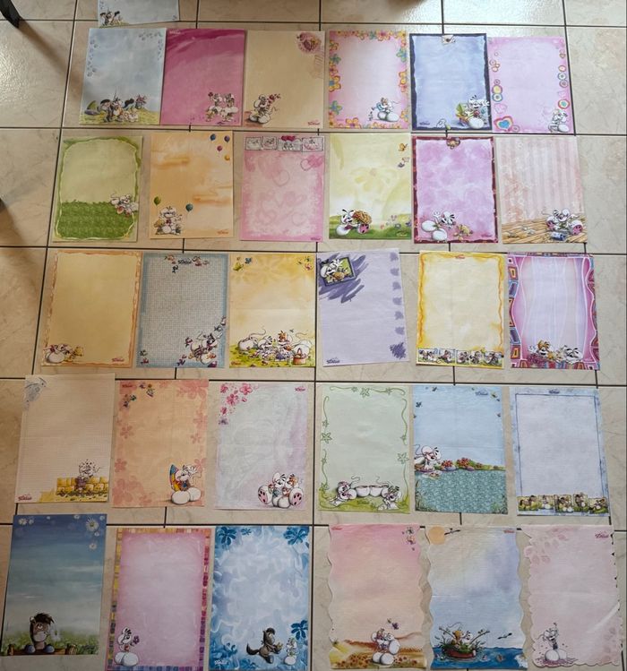 Lot Feuilles Diddl A4 et A5 - photo numéro 10