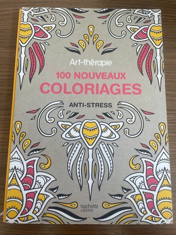 Livre de coloriage art thérapie anti stress