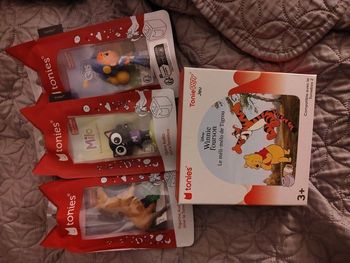 Lot Tonie play Winnie et 3 tonies ( cheval,gus,Milo)