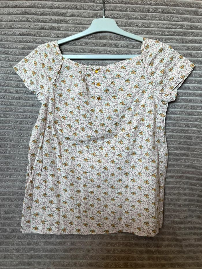 Robe fleurie - Bonpoint - 6 ans - photo numéro 2