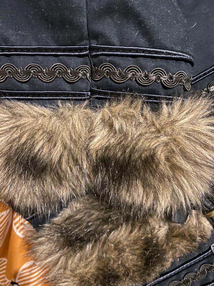 Manteau vintage fourrure synthétique 40 - photo numéro 5