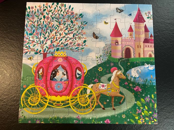 🧩 Puzzle Djeco « Le carrosse d’Élise » – 54 pièces - photo numéro 4