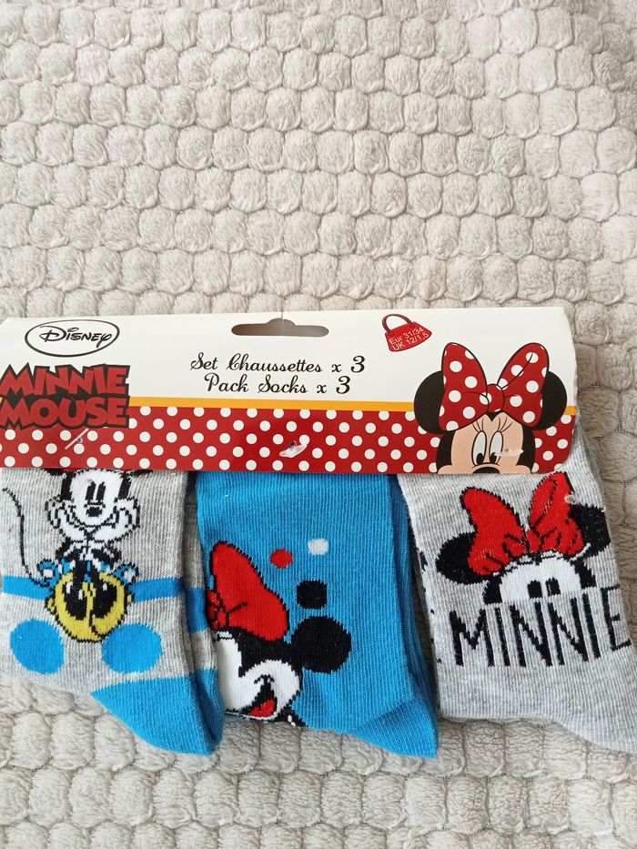 3 paires de chaussettes