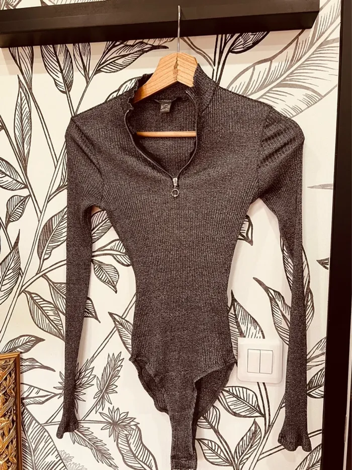Taille Xs - 34 body femme primark gris argenté 🌺