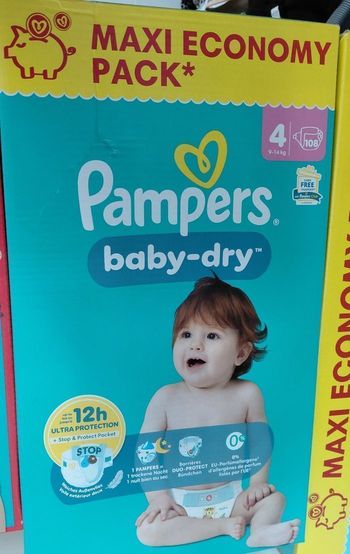 Couche pampers taille 4/ 18€