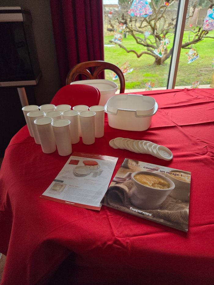 Yaourtière 3L avec livre Tupperware - photo numéro 2