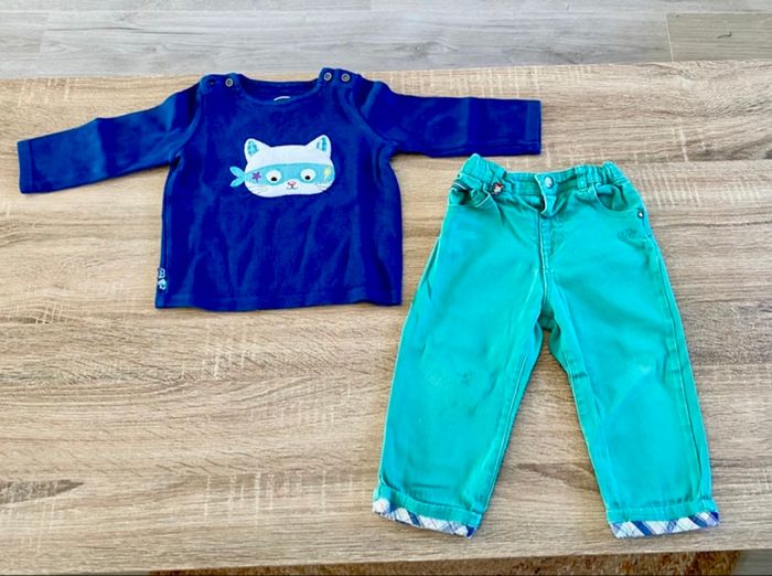 Lot 18 mois garçon sergent major tape à l’œil bout’chou - photo numéro 10