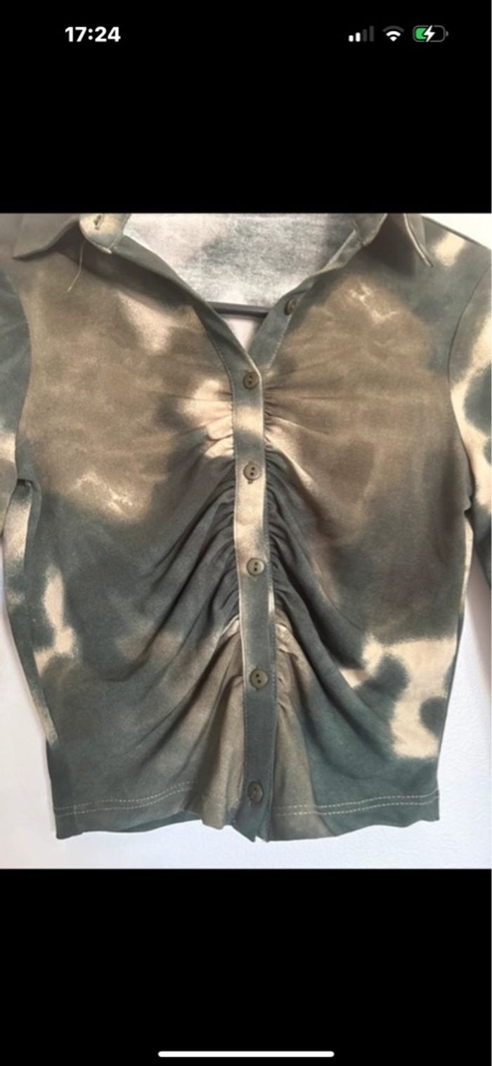 Chemise courte froncé - photo numéro 2