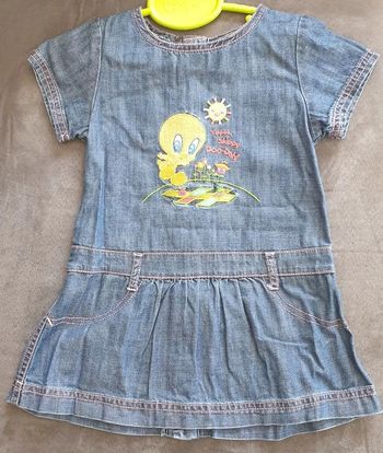Robe jean légère Titi 12 mois