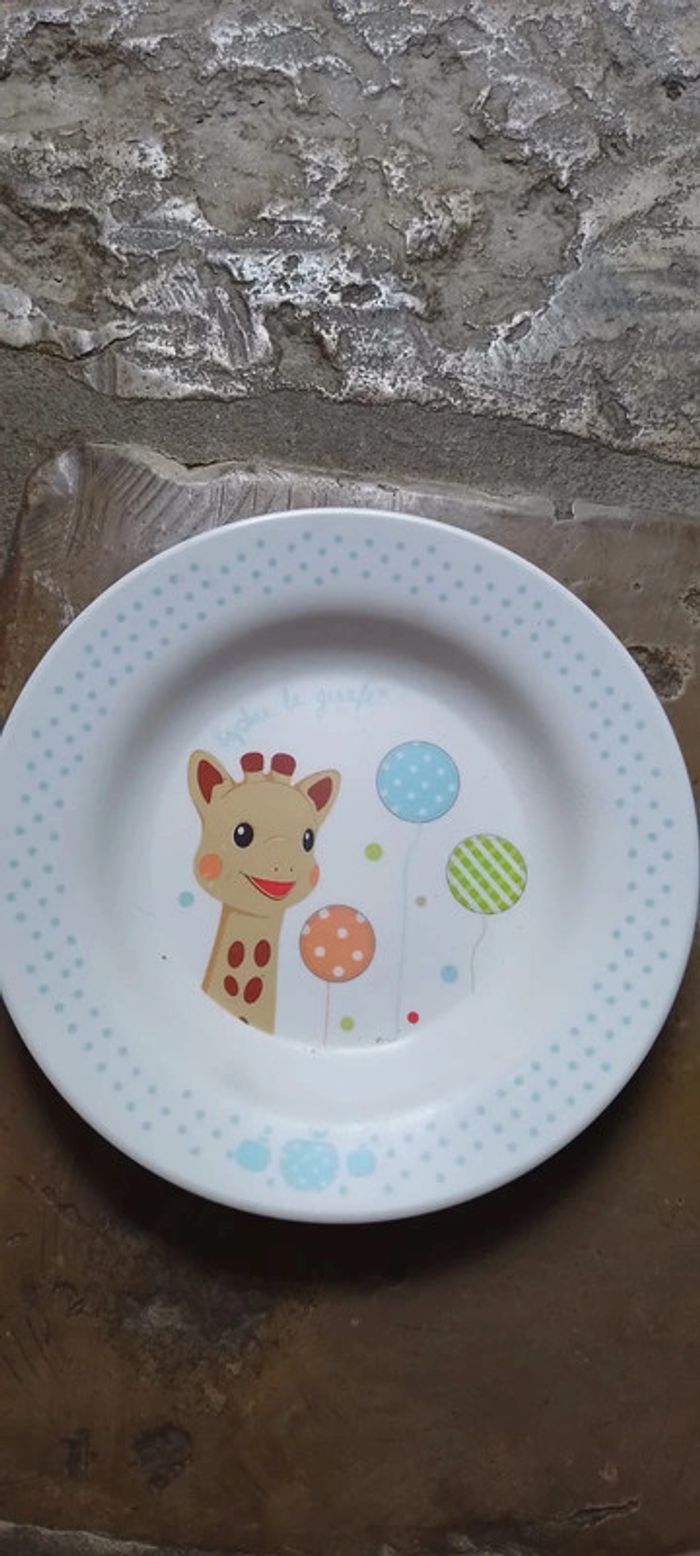 Assiette Sophie la Girafe