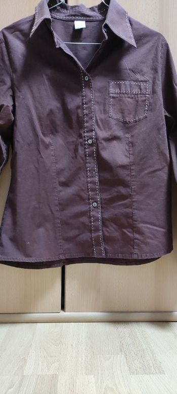 Chemise marron