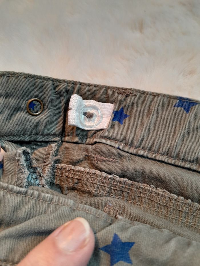 ​ Adorable Salopette-Short Tape à l'œil - 18 Mois (81 cm) - 100% Coton - photo numéro 5