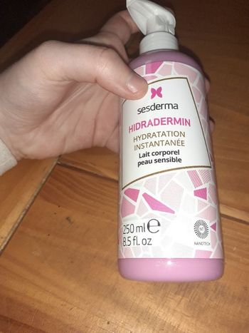 Lait corporel peau sensible