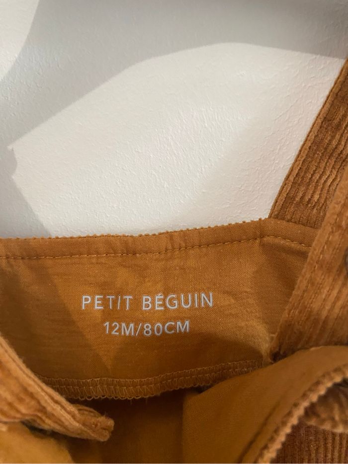 Salopette velours Petit Beguin - photo numéro 3