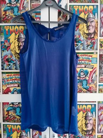 Débardeur femme dos transparent taille S