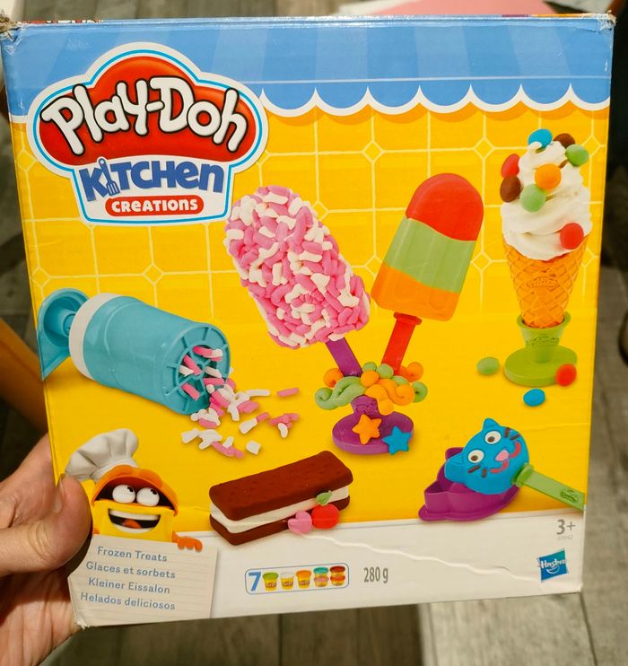 PlayDoh kitchen créations glace et sorbet