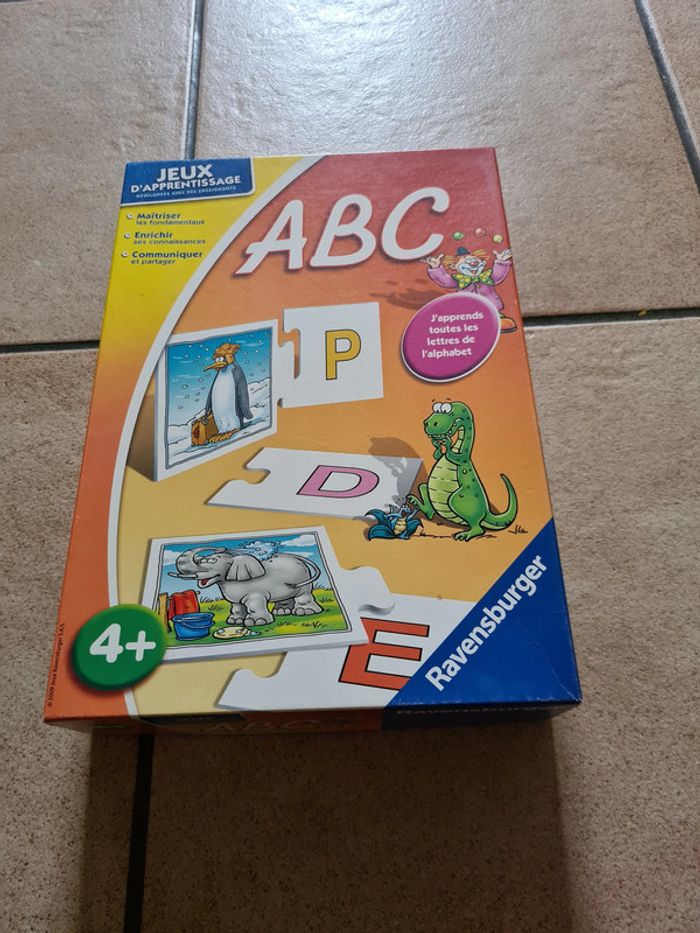 Jeux apprentissage ABC