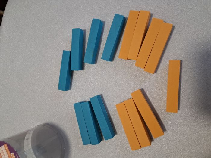 Boîte à tampons Toga x 16 "mots indispensables" scrapbooking/carterie comme neufs - photo numéro 4