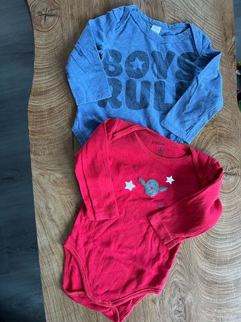 Lot bodies manches longues