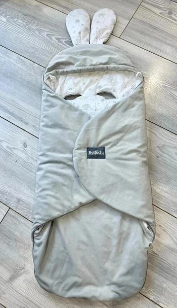 Nid d ange chanceliere bébé mixte fille garçon oreille lapin